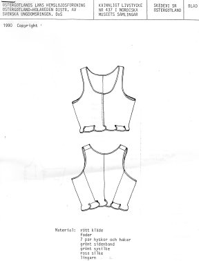 sömnadbeskrivning väst sid 1