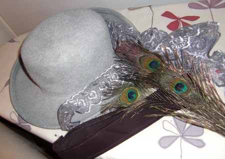 hatt silver omonterad