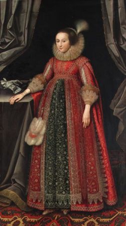 Susanna Temple ca. 1604-1669 (later m. Lady Thornhurst and m. Lady Lister) by Marcus Gheeraerts, 1620s